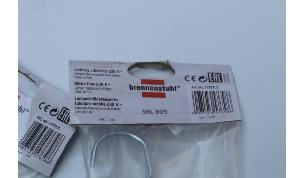 2 nieuwe looplampen BRENNENSTUHL SHL 805